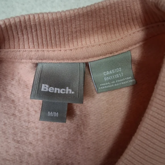 Bench Men's Light Pink Crewneck Sweater - Picture 4 of 4